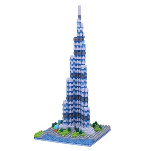 Burj Khalifa Nanoblock Constructible Figure
